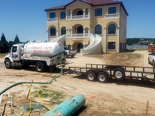 America's 1 Septic Truck